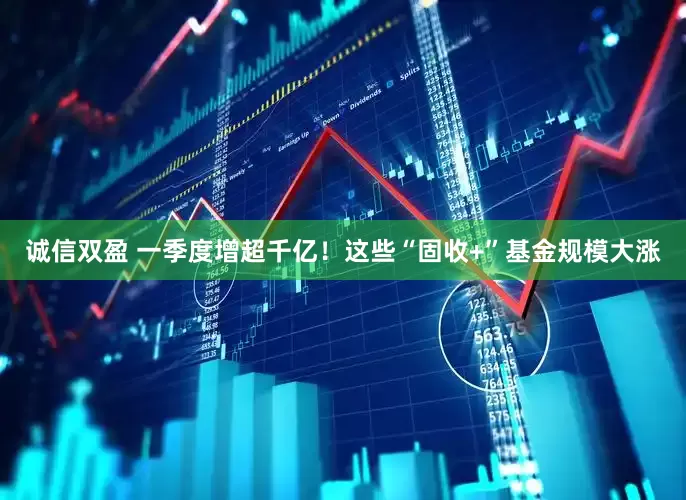 诚信双盈 一季度增超千亿！这些“固收+”基金规模大涨