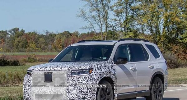 证配所配资 新款本田Pilot路试谍照曝光／内外均有升级 计划2026年夏秋季发布