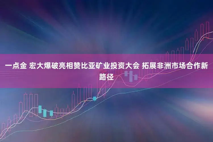 一点金 宏大爆破亮相赞比亚矿业投资大会 拓展非洲市场合作新路径